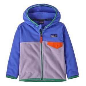 NWT Patagonia Kids Micro D Snap-T Fleece Jacket